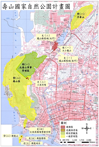 壽山國家自然公園計畫圖