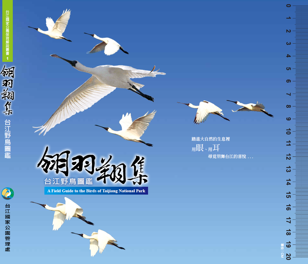 《翎羽翔集 - 台江野鳥圖鑑》封面