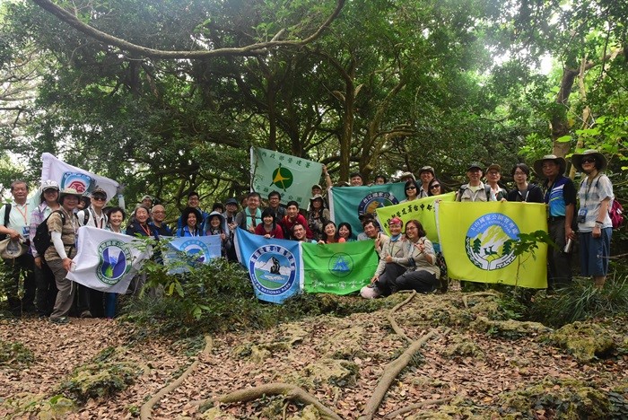 A組「緣起北壽山」 攝於百年月橘平臺  (壽山國家自然公園籌備處提供)