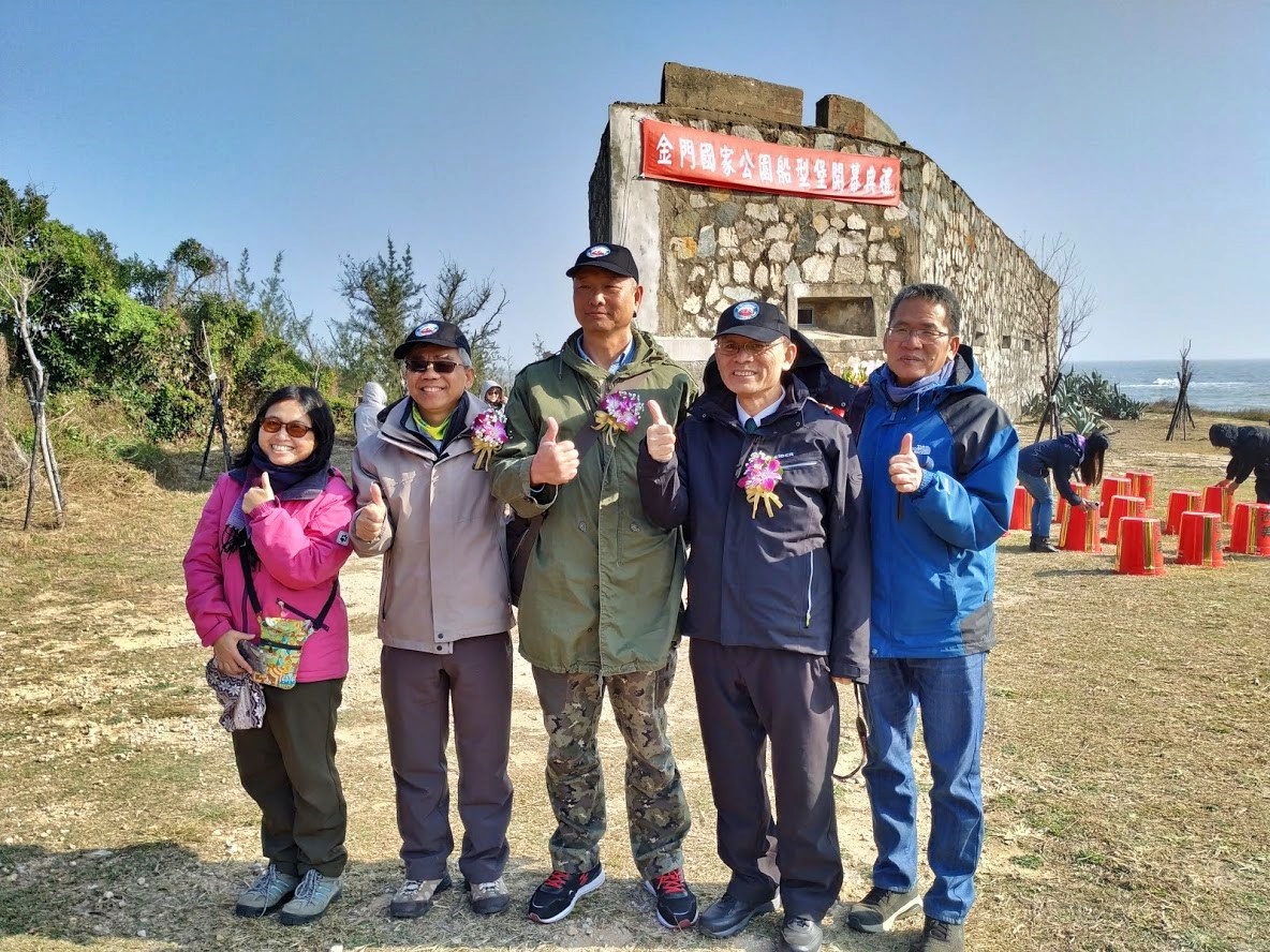  On the day of its opening, Platoon Leader Wu Zhong-an, who was stationed at the Boat-Shaped Fortress in 1980, was specially invited to share his memories of those days