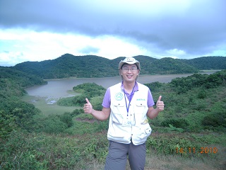 Chairman Wu, who serves at Kenting National Park, gained much from his volunteer services. (provided by Wu Yong-lian)