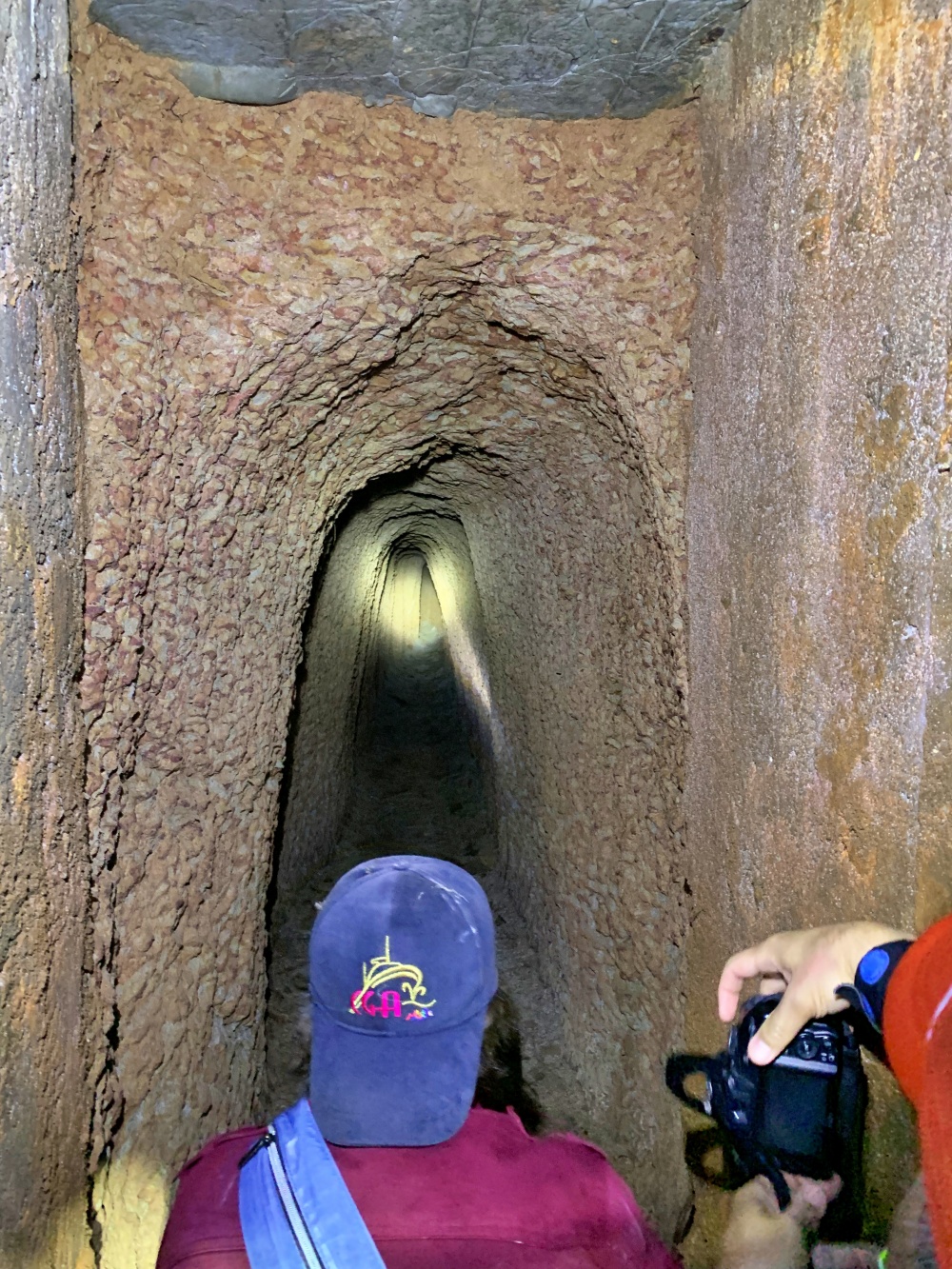 實地探訪坑道