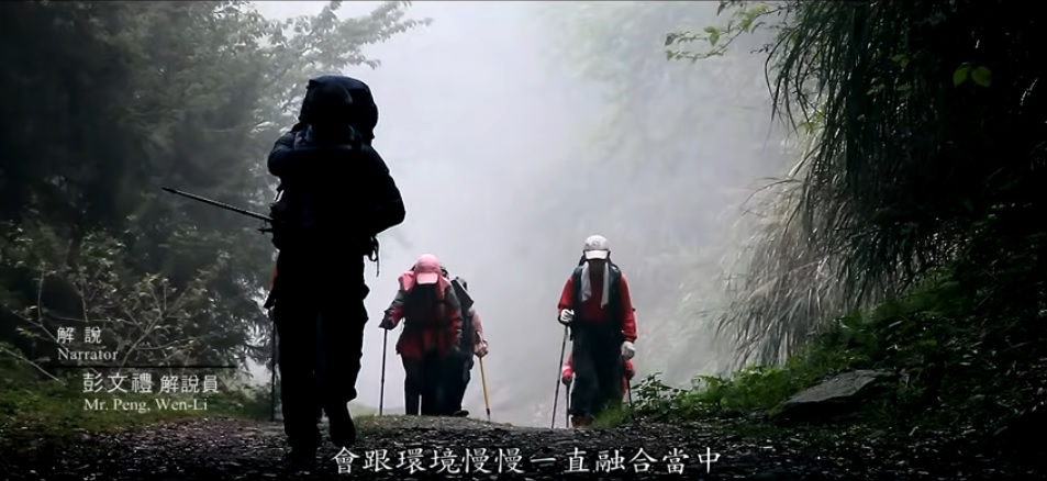 漫步在霧氣當中，你會發現自己身體的濕度會跟環境慢慢地融合(雪霸國家公園管理處提供)