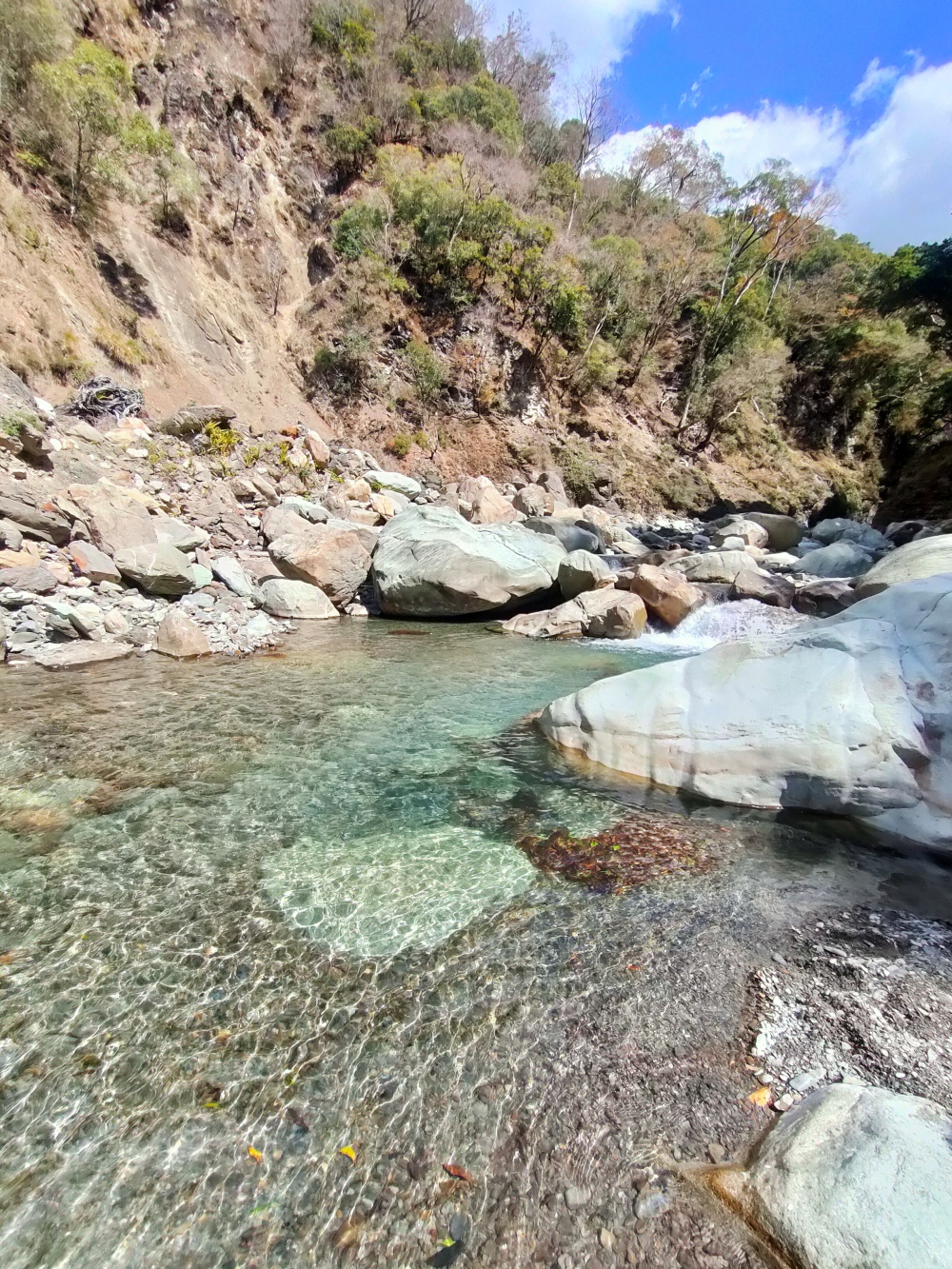 高屏溪樣站棲地景觀 (玉山國家公園管理處提供)
)