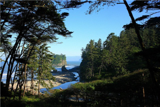 紅寶石海灘（Ruby Beach）