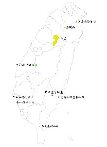 國有林自然保護區分布圖。圖片來源：農委會林務局自然保育網http://163.29.26.177/conservation-2-5-map.html