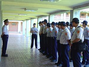 墾丁國家公園警察隊整裝待發