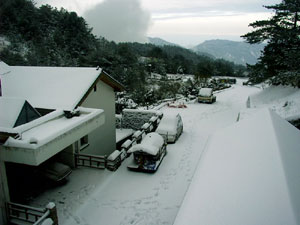 塔塔加管理站雪景