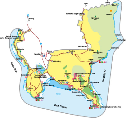 map of Kenting